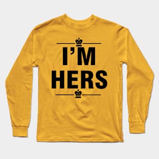 The Husband is hers Long Sleeve T-Shirt